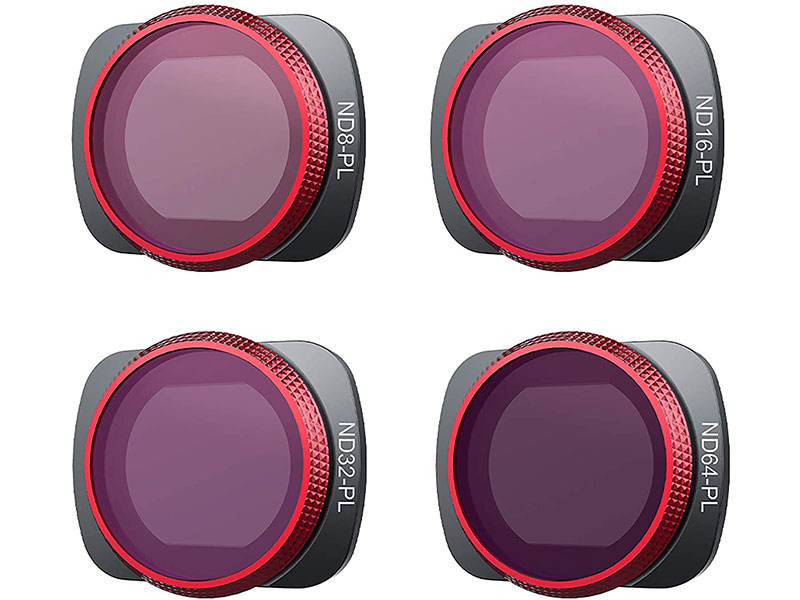 PGYTECH ND/PL Filters for Osmo Pocket Series (4 Pack)